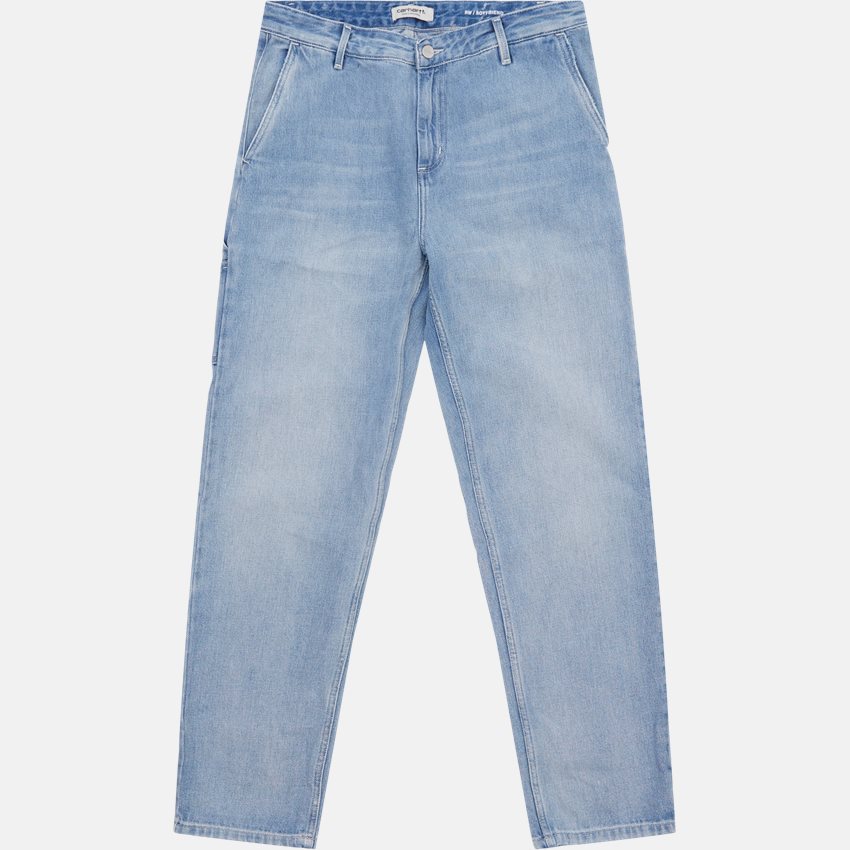Carhartt WIP Women Jeans W PIERCE PANT I025268.0147 BLUE LIGHT STONE WASHED